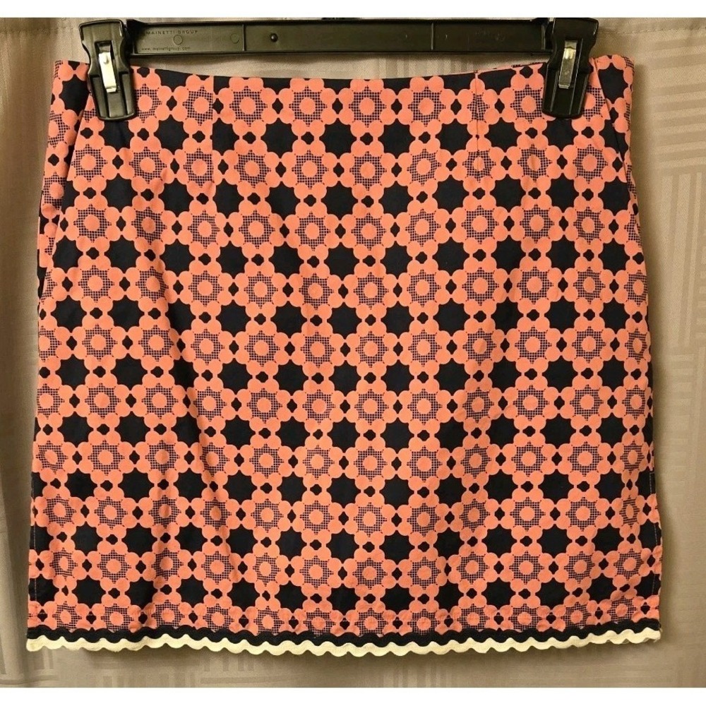 Golftini‎ Skort Women's S Groovy Pink Navy Abstract Athletic Golf Skort Sz 4